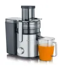 Severin ES 3570 sulčiaspaudė, 800 W, 1,1 l, plienas/juoda