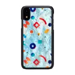 Apsauginis dėklas iKins iPhone XR &ndash; Black Poppin Rock dizainas