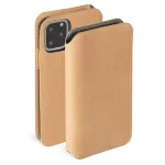 Dėklas-piniginė Krusell Sunne, Apple iPhone 11 Pro Max, vintage nude, odinis, su kortelių ki&scaron;enėmis