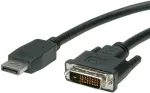 Vaizdo kabelio adapteris VALUE 11.99.5619 1,5 m DisplayPort į DVI juodas