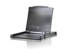 ATEN CL6700MW 17,3 col. pilno HD LCD konsolė su DVI/HDMI/VGA jungtimis, US anglų klaviatūra