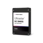 Western Digital Ultrastar DC SN655 WUS5EA1A1ESP7E3 vidinis SSD 15,36 TB, 2,5 colio U.3, PCIe 4.0 NVMe, 3D TLC, ISE, 6800/3700 MB/s