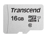 TRANSCEND Micro SDHC 300S 16GB UHS-I U1 be adapterio