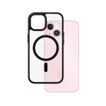 PanzerGlass CARE by Flagship Case Urban Combat Black permatomas dėklas iPhone 15 su MagSafe