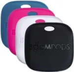 Įkraunami žymekliai Boompods Boomtag Rechargeable 4er &ndash; 4 vnt. komplektas (Juoda, Mėlyna, Balta, Rožinė)