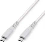 VALUE 11.99.9065 USB 3.2 Gen 2 suderinamas kabelis, USB-C į USB-C, 10 Gbit/s, 60 W, baltas, 3 m