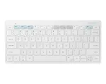 Samsung EJ-B3400BWGGDE belaidė klaviatūra balta Bluetooth QWERTZ voki&scaron;kas i&scaron;dėstymas AAA baterijos 280.4&times;127.4&times;15.4 mm