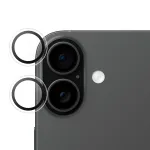 PanzerGlass SAFE fotoaparato objektyvo apsauga iPhone 17 16 16 Plus, permatoma, atspari įbrėžimams ir smūgiams