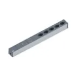 Bachmann 19 colų IT Basic PDU 5 AC lizdų 1U Type J 2 m kabelis