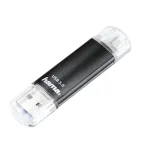 &bdquo;Hama Laeta Twin&ldquo; USB atmintukas 256 GB USB Type-A / Micro-USB 3.2 Gen 1 (3.1 Gen 1) juodas
