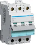 Automatinis jungiklis Hager NBN316 3P, 16 A, 50&ndash;60 Hz, 52,3&times;70&times;83 mm