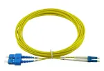 BlueOptics CAB-SMF-LC-SC-1 InfiniBand vienmodis optinis kabelis 1 m LC/UPC SC/UPC