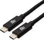 ROLINE USB4 Gen2x2 20Gbit/s Laidas C-C ST/ST 240W 3m