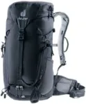 Kuprinė DEUTER Trail 16 SL juoda &mdash; 16 L, moteri&scaron;kas prigludimas, paruo&scaron;ta gertuvei