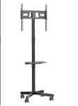 MONTIS MT191 ATLAS mobilus televizoriaus stovas 23-60 colių ekranams, VESA 400x400, juodas