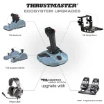 Thrustmaster TCA Quadrant Airbus Edition Black, Blue &ndash; Droselinis skydelis aviacijos simuliatoriams
