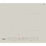 Whirlpool WLB6860NE/S Sidabrinė įmontuojama zoninė indukcinė kaitlentė 4 zonos