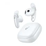 ANKER Soundcore Liberty Buds balti Bluetooth pusiau ausinės ANC skaidrumo režimas erdvinis garsas dėvėjimo aptikimas