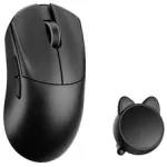 WLMOUSE HUAN Gaming Maus, Omron Optical Switches - schwarz (HUAN-BLACK-O)