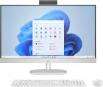 HP 27-cr0006ng AMD Ryzen&trade; 7 7730U 68,6 cm (27) 1920 x 1080 pikselių 16 GB DDR4-SDRAM 1 TB SSD All-in-One kompiuteris Windows 11 Home Wi-Fi 6 (802.11ax) Baltas (8Y3Q4EA#ABD)