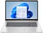 Ne&scaron;iojamas kompiuteris HP 17-cp3574ng, 17,3 colio, AMD Ryzen 7 7730U, 16 GB RAM, 1 TB SSD, Windows 11 Home, sidabrinis