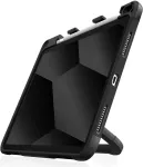 STM Dux Swivel Dėklas Apple iPad 10,9 (2022) juodas/skaidrus didmeninis STM-222-425KX-01