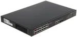 Dahua Technology PoE PFS3220-16GT-240 tinklo jungiklis nevaldomas L2 Gigabit Ethernet (10/100/1000) Power over Ethernet (PoE) juodas