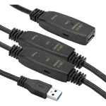 Aktyvus USB 3.0 ilginimo kabelis AF &ndash; AM, 20 m