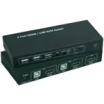 KVM jungiklis SpeaKa professional SP-4330460 &mdash; 2 prievadų HDMI + USB, 1920x1080
