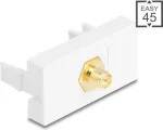 DELOCK adapteris RP-SMA vyri&scaron;kas į RP-SMA moteri&scaron;kas baltas 90903