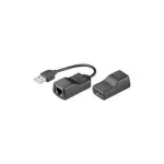 Wentronic Goobay CAT 5/5a/6 USB 1.1 keitiklis &ndash; USB signalo perdavimas tinklo kabeliu iki 40 m (93321)