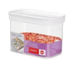 Maisto laikymo indas EMSA Optima 513557, 1 L, permatomas/baltas