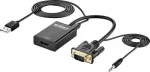 SpeaKa Professional AV keitiklis SP-12111624 [VGA lizdas - HDMI] 1920 x 1080 pikselių