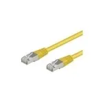 Wentronic Goobay CAT 5e Patch kabelis, F/UTP, geltonas, 50 m - CCA vario mi&scaron;inys (50869)