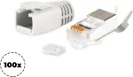 RJ-45 jungtis ShiverPeaks 72067-100GR pilka (100 vnt.)