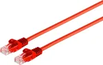 Pataisinis laidas ShiverPeaks Cat 7 U/UTP RJ45 08-35154, 1,5 m, raudonas