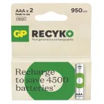 Baterijos R03/AAA Ni-MH 950 mAh lizdinėje pakuotėje 2 vnt.