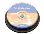 Verbatim DVD-R Matt Silver 4.7 GB 10 vnt.