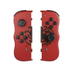 Lexip HBO Game of Thrones Targaryen juodas, raudonas belaidis Bluetooth valdiklis, skirtas Nintendo Switch, Nintendo Switch OLED