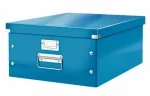 Leitz Click & Store WOW didelė laikymo dėžė, mėlyna, kartonas, 1,28 kg