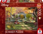 Thomas Kinkade Studios: Disney - Lapė ir skalikas, Dėlionė 1000 dalių