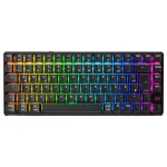 Belaidė žaidimų klaviatūra Cherry XTRFY K33 Compact 75% QWERTZ voki&scaron;kas USB + RF + Bluetooth RGB juoda