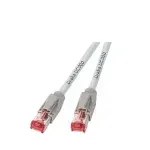 Tinklo kabelis EFB Elektronik RJ45 S/FTP Cat6a pilkas 20 m