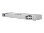 Valdomas L2 tinklo jungiklis UBIQUITI USW-Aggregation &ndash; 8 SFP+ prievadai, 10G, be ventiliatoriaus, 1U, sidabrinis