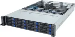 Giga Computing GigaByte R263-S30-AAH2 2U stovo serverio barebone, 5-osios ir 4-osios kartos Intel, 12x 3,5/2,5 colio skyriai, 2x 1300 W maitinimo &scaron;altiniai
