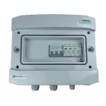 EMITER EM-50N_AC Jungiklinė įranga tvirtinama AC hermeti&scaron;ka IP65 su apsaugos nuo vir&scaron;įtampių įtaisu Noark Type 1+2, 40A 3 fazės