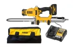 DEWALT DCGG581P1G 18V XR belaidis tepalo pistoleto rinkinys 2 greičiai 1x5.0Ah akumuliatorius įkroviklis krep&scaron;ys