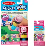 Spin Master Melissa & Doug Sticker WOW! ledų lipdukų &scaron;tampas ir veiklos knygelė
