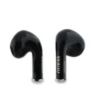 Guess Glossy Effect Printed Classic Logo & Charm TWS Bluetooth Ausinės su Įkrovimo Dėklu (Juodos)