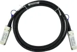 BlueOptics suderinamas Amphenol NDAAFJ-0002 BlueLAN QSFP28 Direct Attach Copper kabelis, 100GBASE-CR4, InfiniBand EDR, 26AWG, 3 metrai (NDAAFJ-0002-BL)